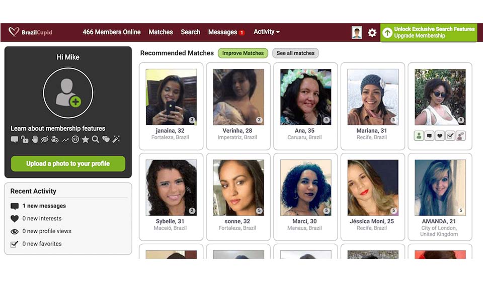 Paid dating sites in Recife