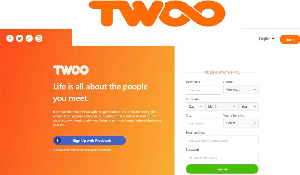 7 choses à connaître sur twoo, le site de rencontre format réseau social