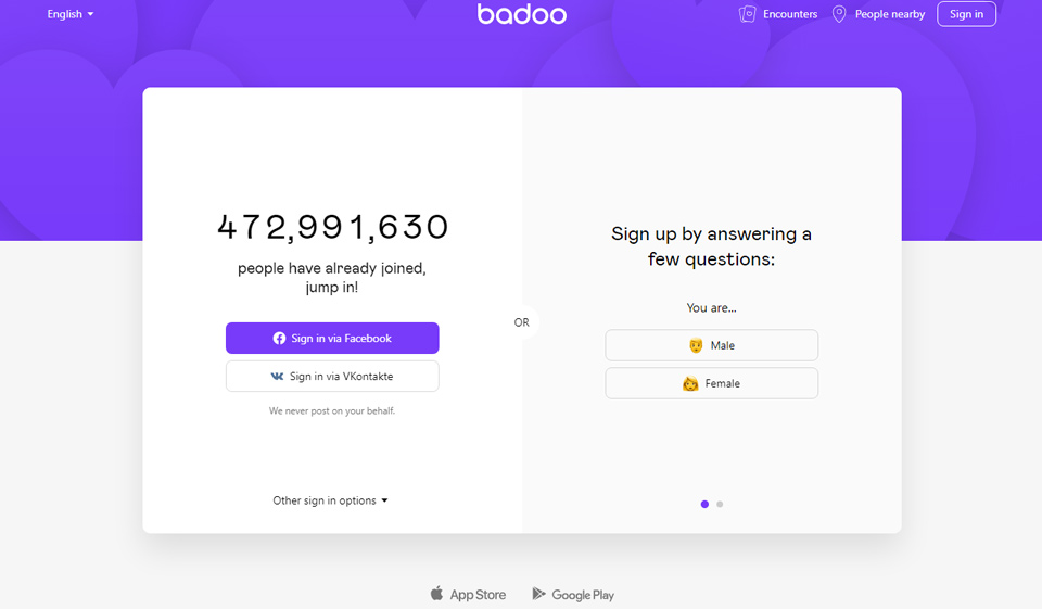 Send on message desktop how to badoo 2022 Badoo