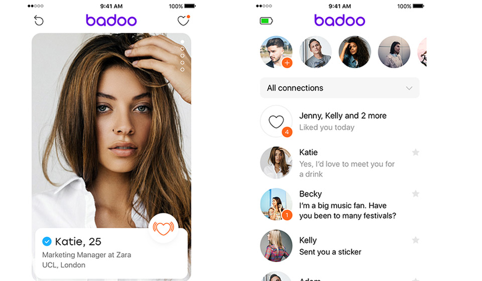 What are badoo contacts