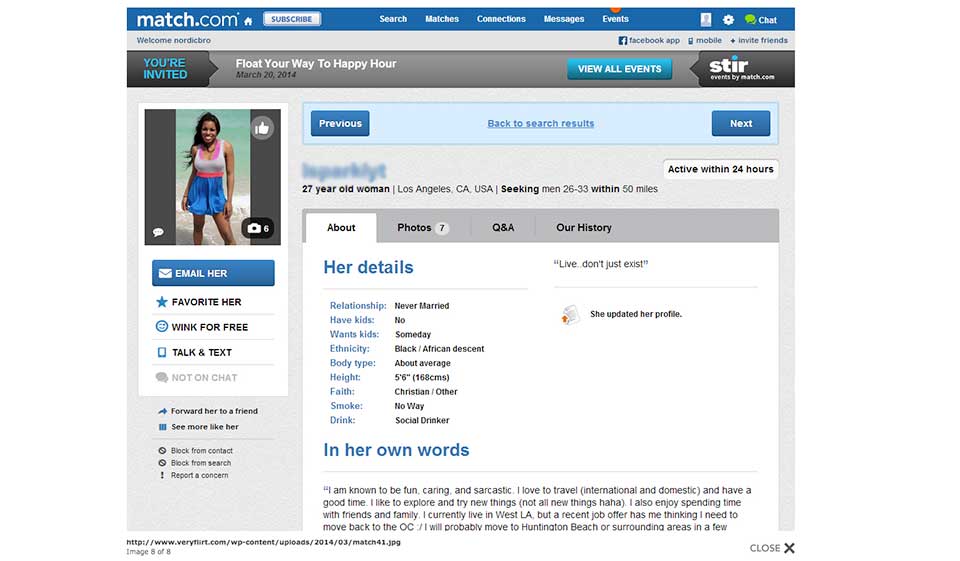Match.com Review - Eine der ältesten Dating-Websites.